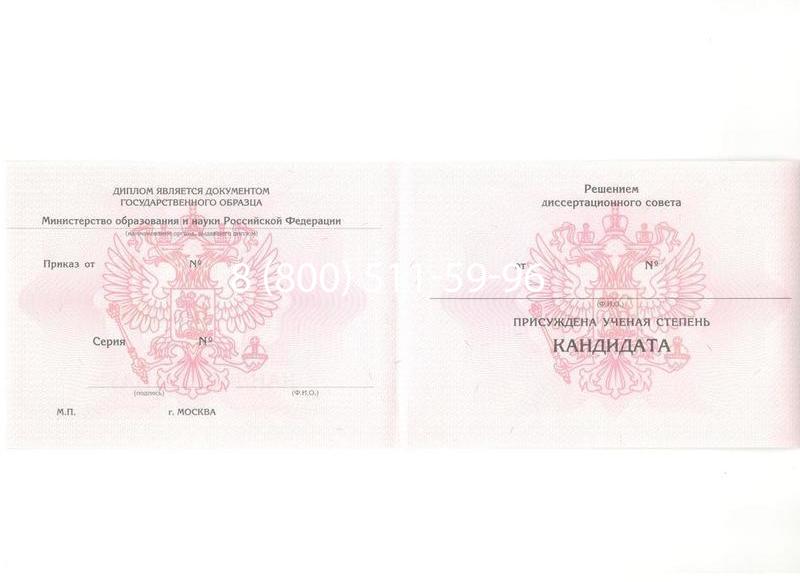 Купить Диплом кандидата наук 2010 в Великом Новгороде