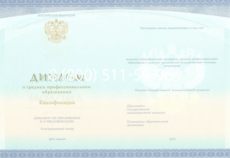 Купить Диплом техникума (Спецбланк) 2014-2024 года в Великом Новгороде Купить Диплом техникума (Спецбланк) 2014-2024 года в Великом Новгороде